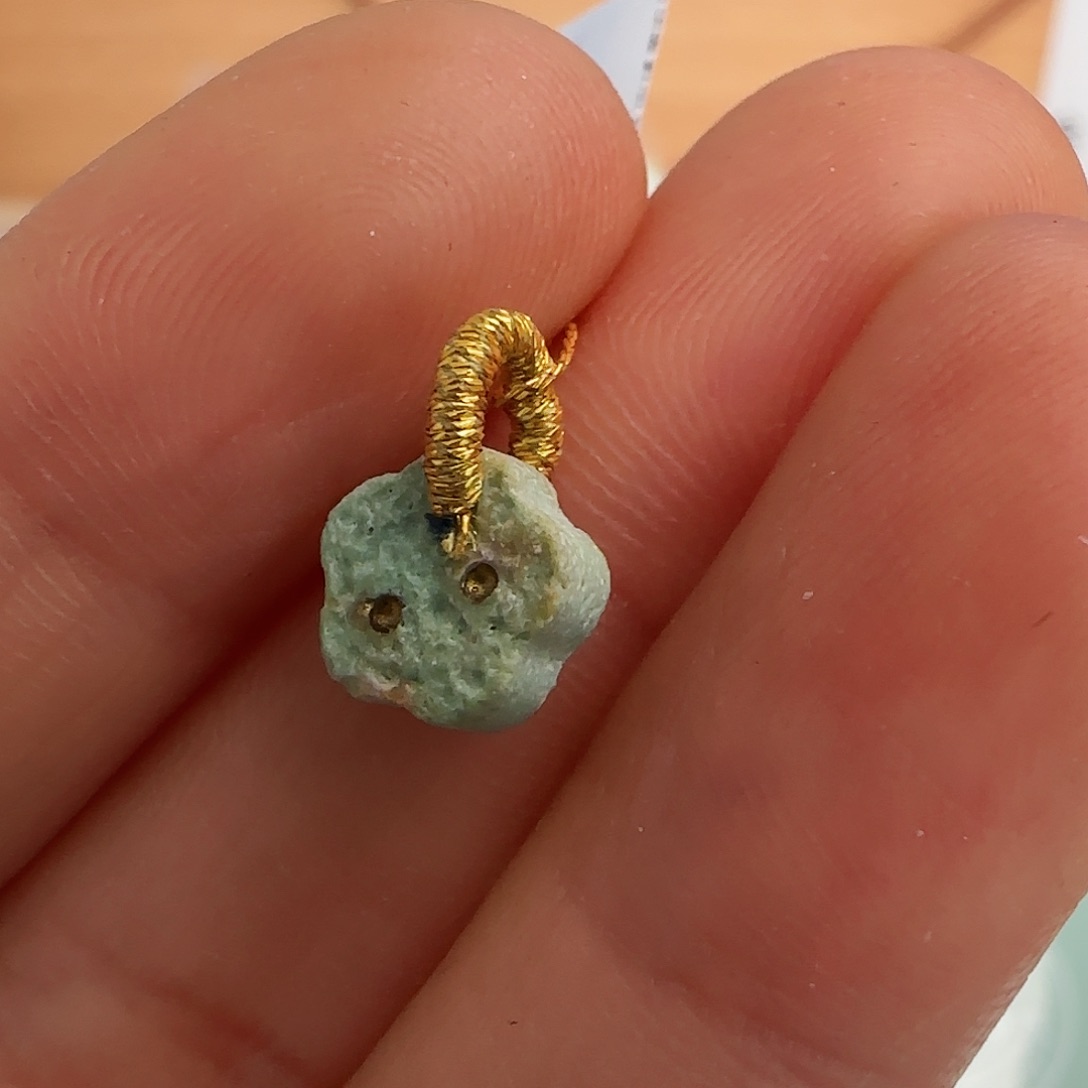 绿松石珠宝半成品未镶嵌