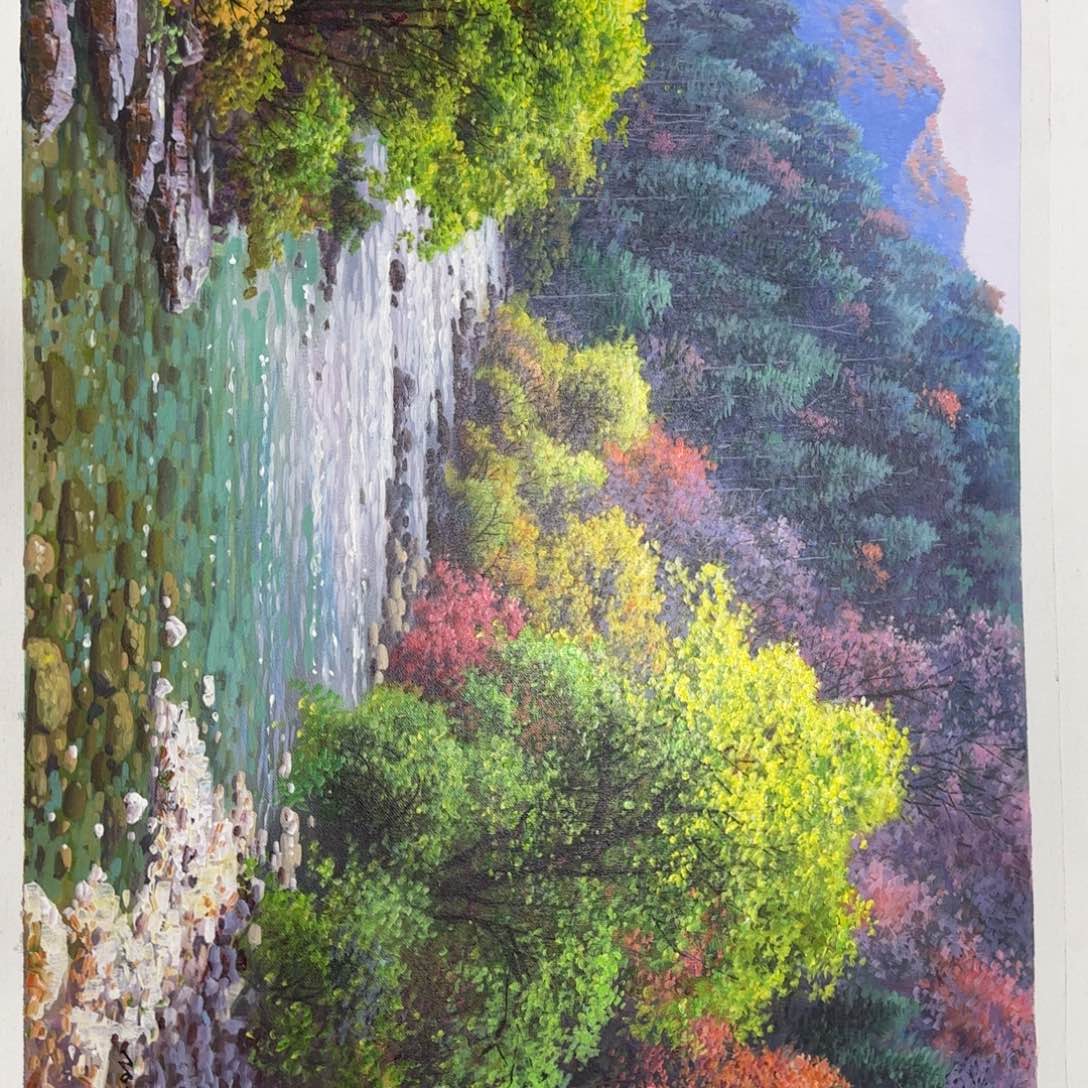 油画优惠活动的时候我也是