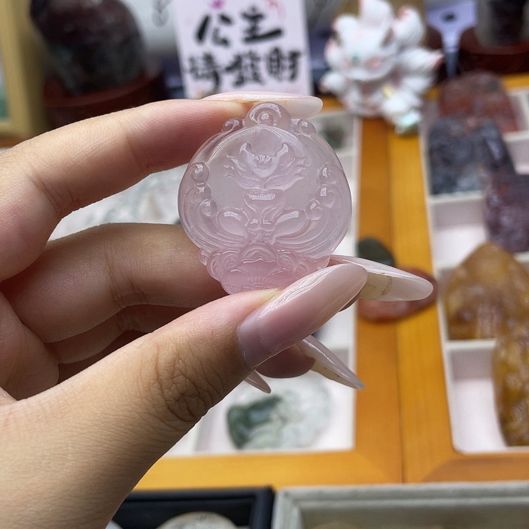 颈饰未镶嵌水晶天然