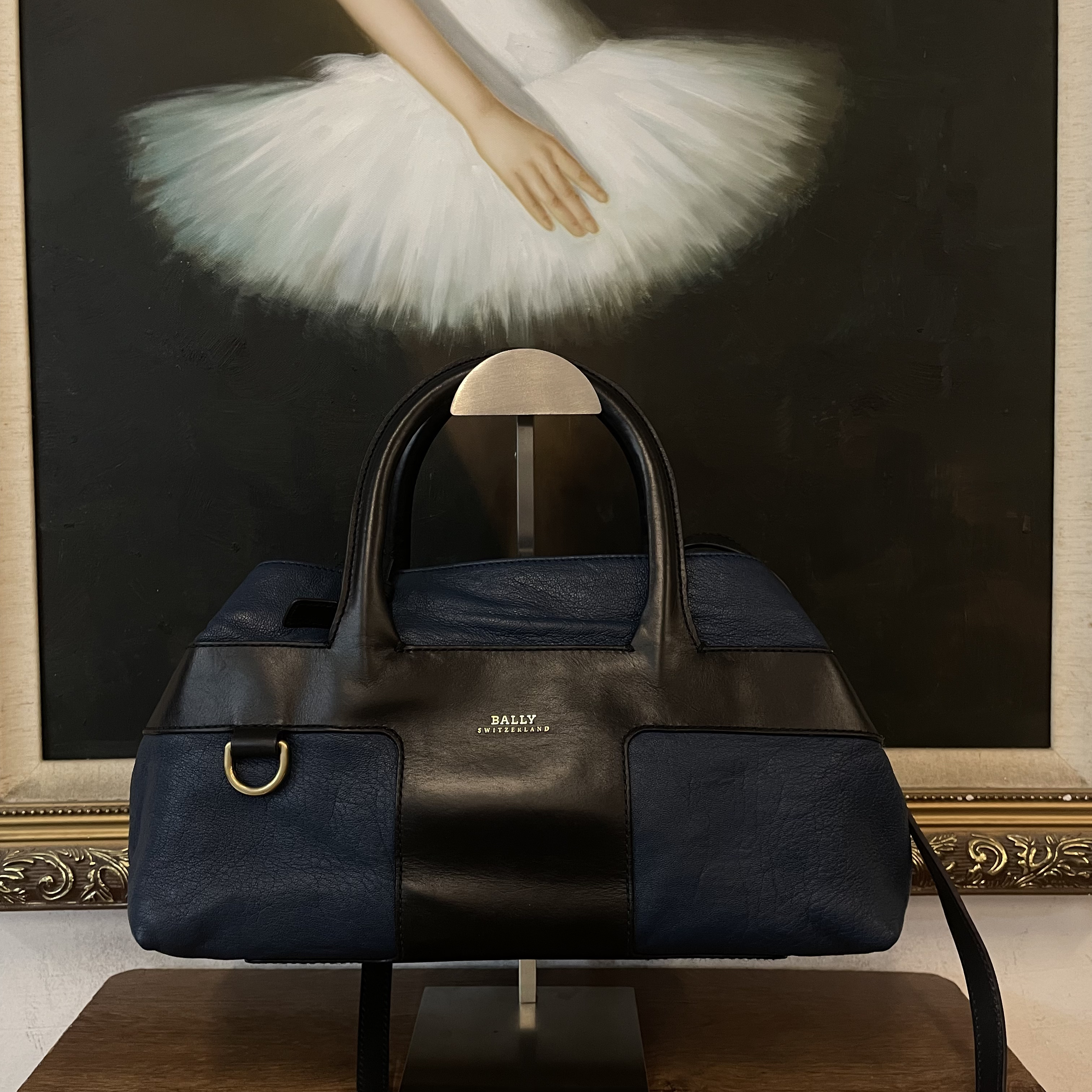 95新 BALLY/巴利 bally单肩包/008017/尺寸32*17