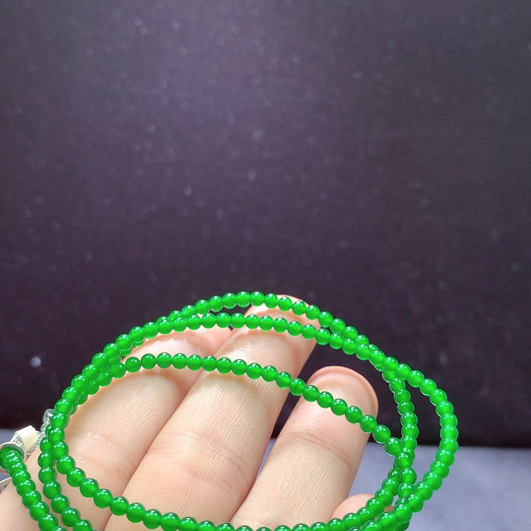 翡翠手链未镶嵌项链