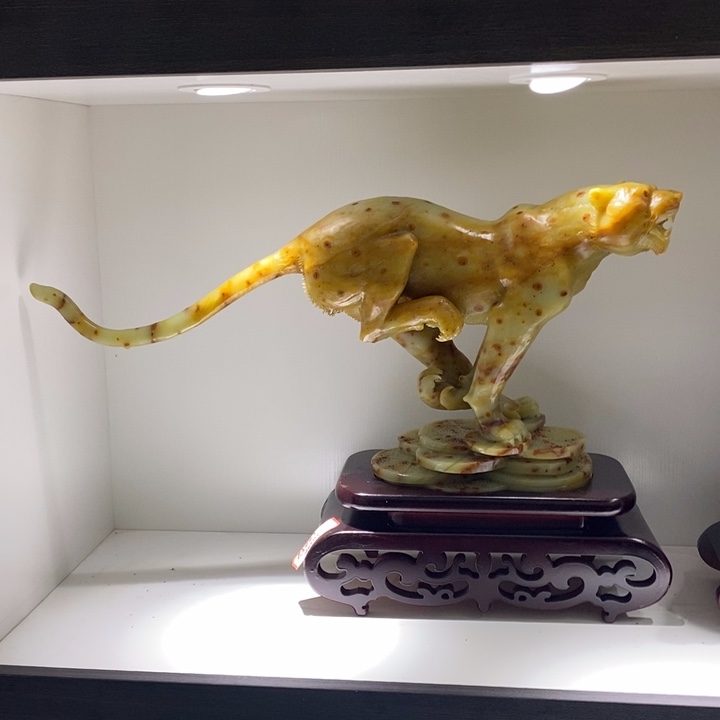 未镶嵌蛇纹石玉（覆膜）珠宝奇石