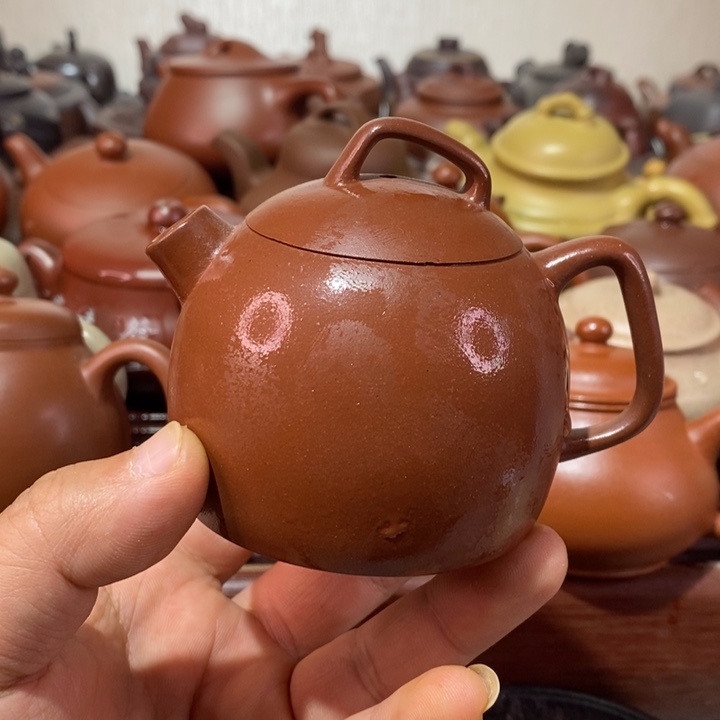 紫砂茶壶微瑕处理