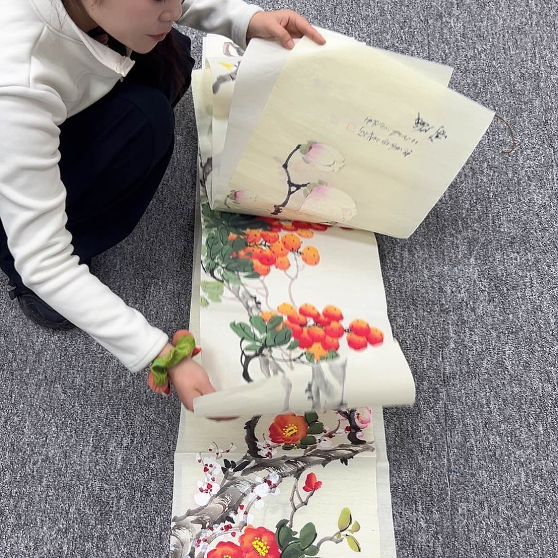 国画纯手绘字画教程分享