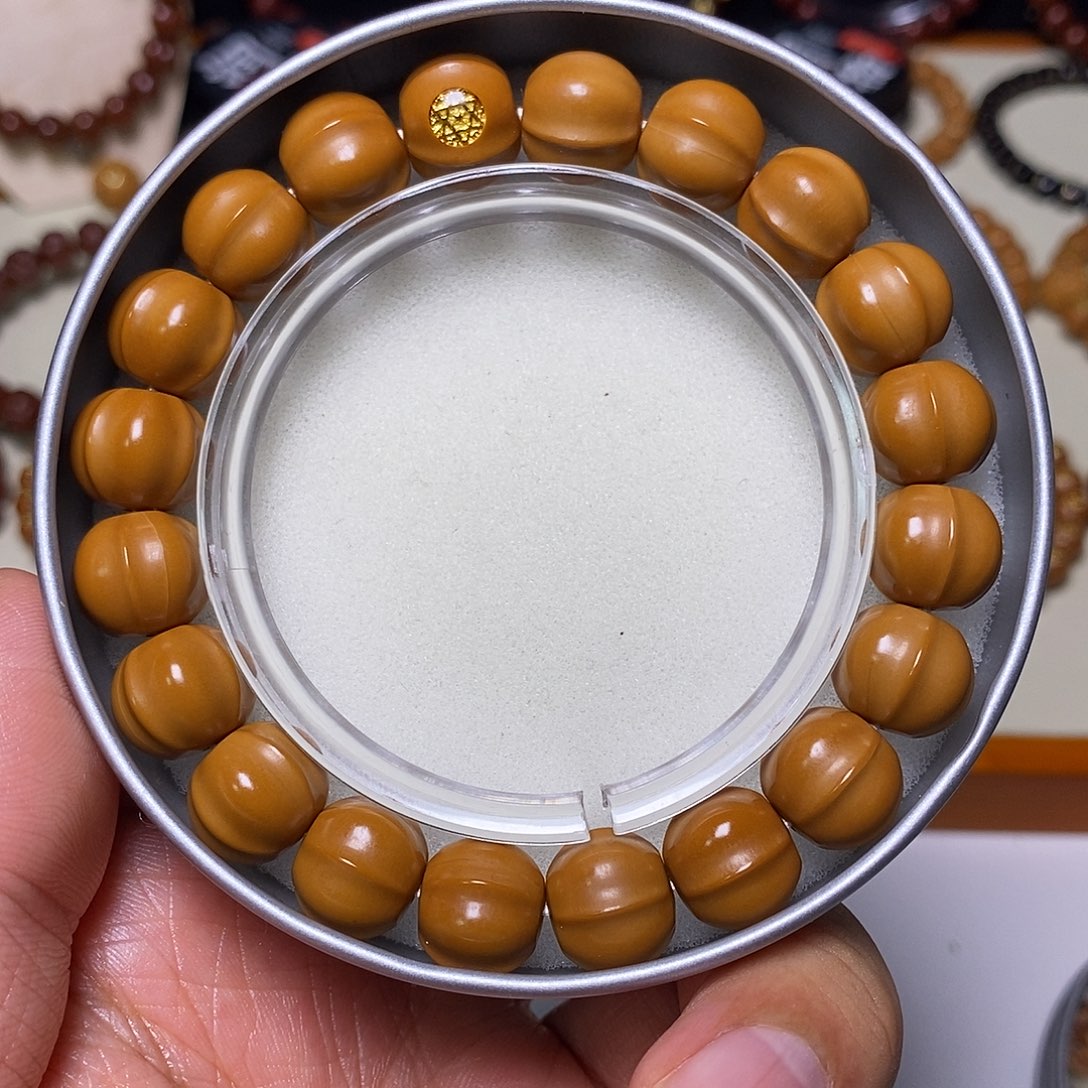 手串猴头核桃龙岩四花鲨鱼鳍尺寸13左右全品