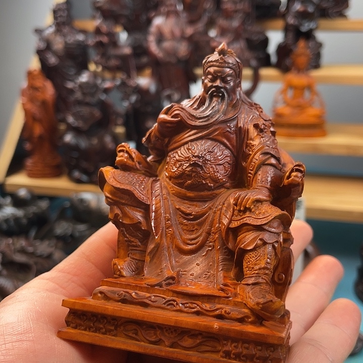 懂***你木木质雕刻摆件123456