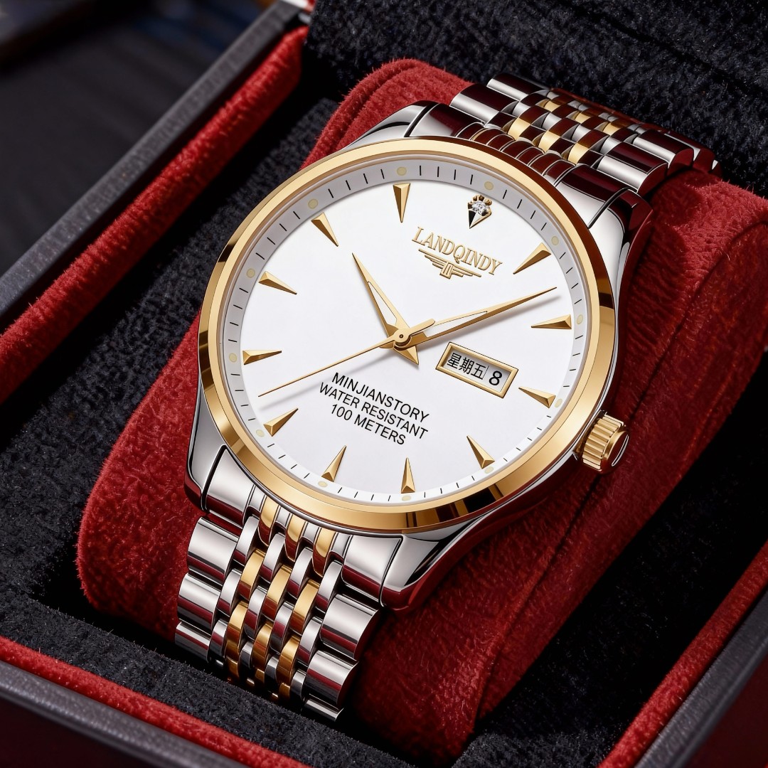 LANDQINDY正品-奢华男全自动手表防水高端腕表商品图