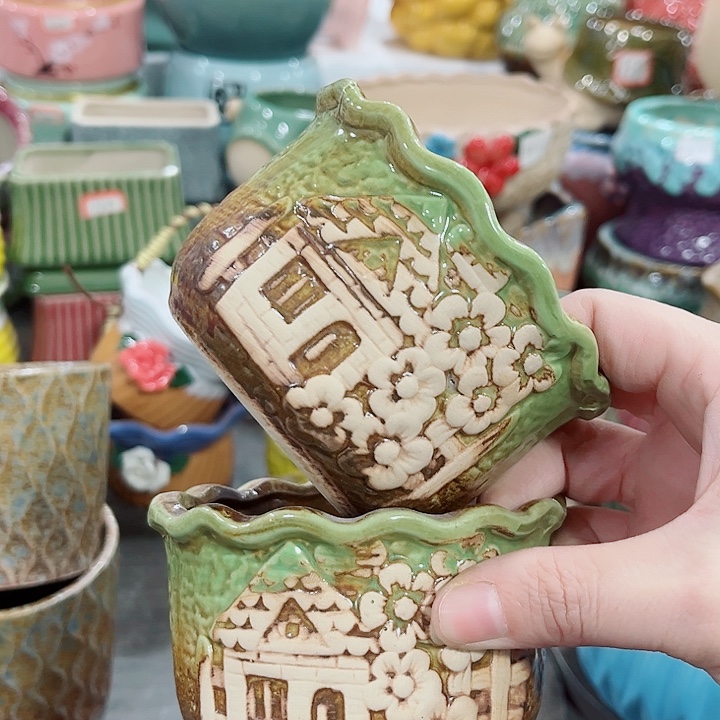 多肉花盆满10元包邮