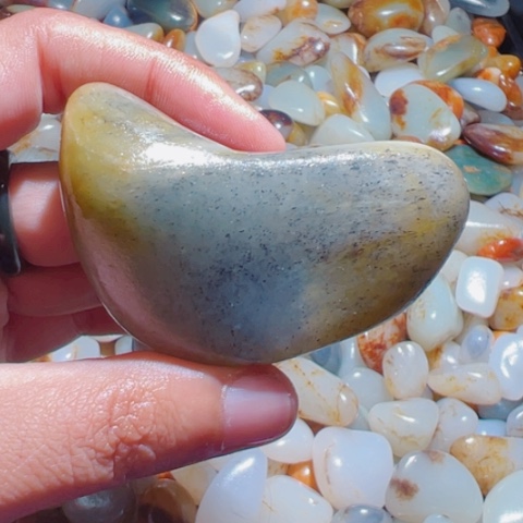 未镶嵌和田玉（糖玉）手链3