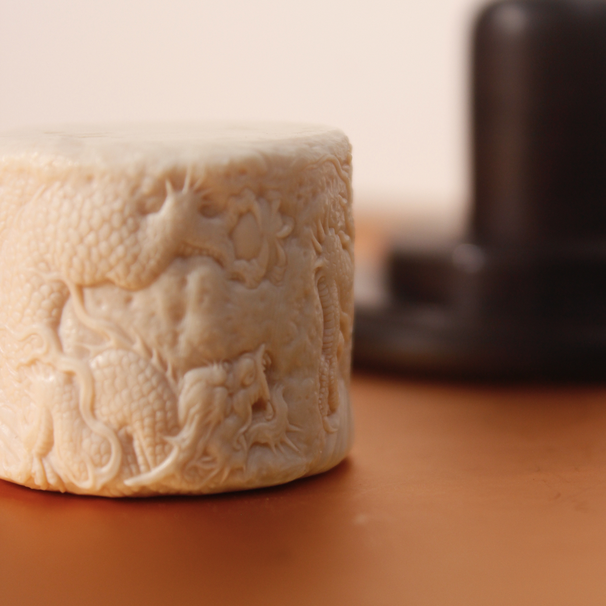 山工手作 双龙扳指补差价手把件