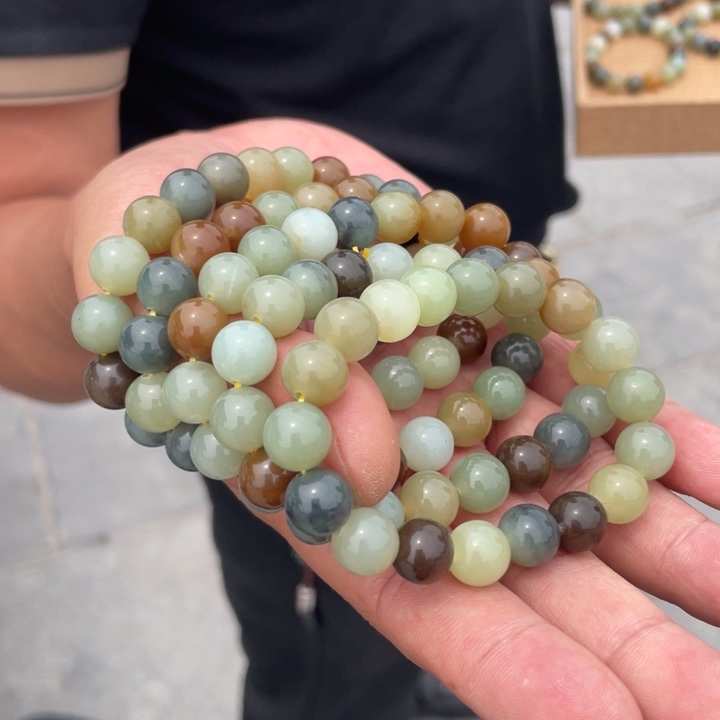 和田玉未镶嵌颈饰多样性发货，发其一