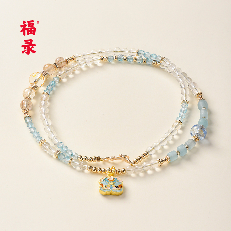 福录悦己琉光系列-百事从欢项链12-12