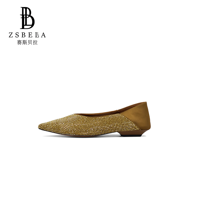 ZSBELLA亮闪闪女式浅口单鞋ZS0514