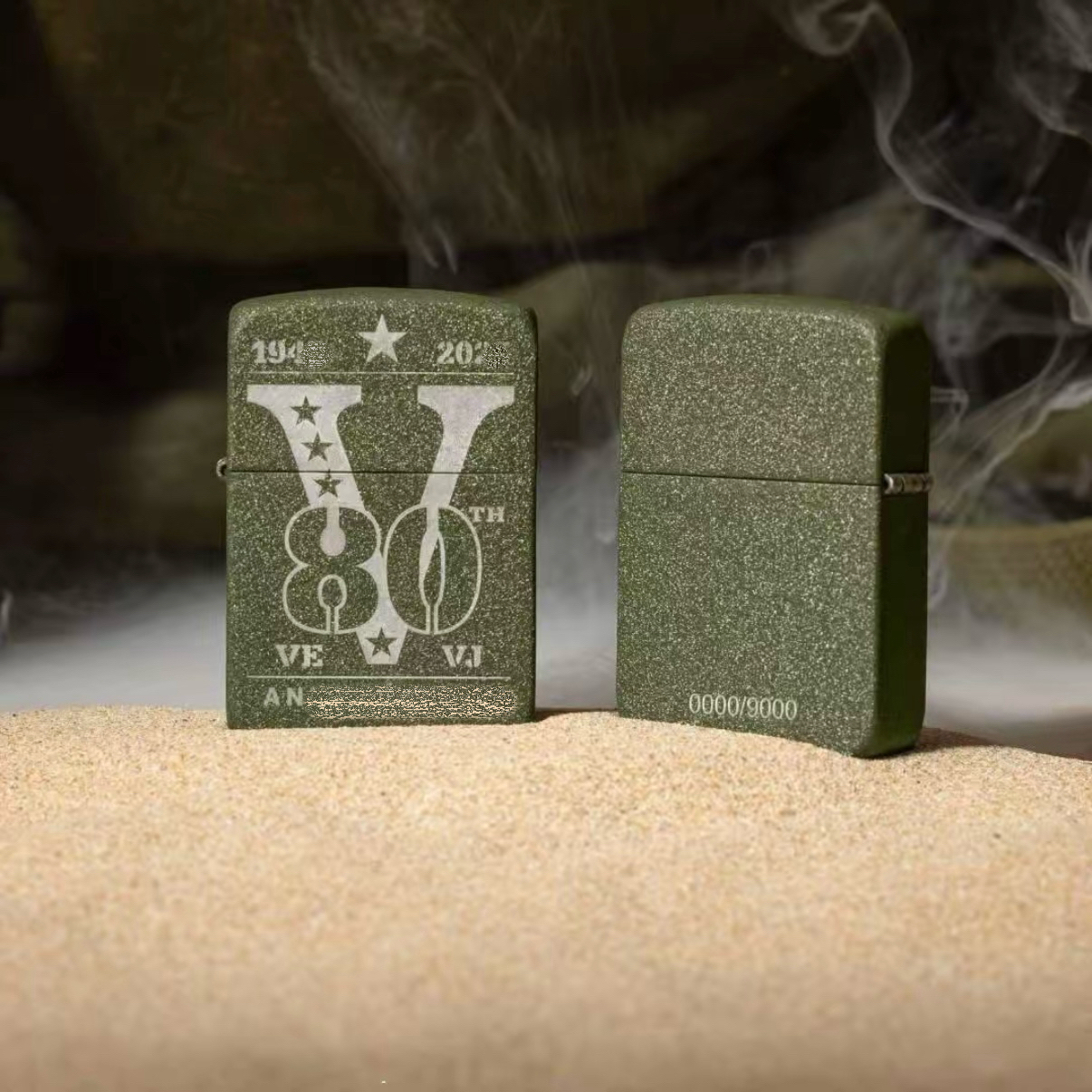 【老李推荐】zippo打火机80周年纪念钢机限量收藏MBJ1