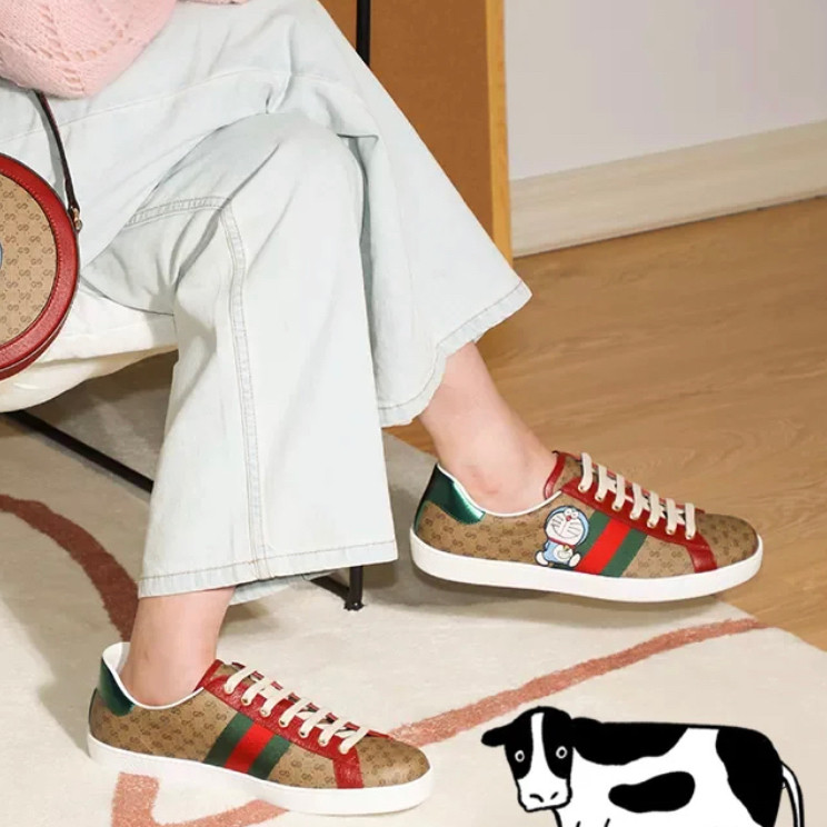 95新 GUCCI/古驰 板鞋/36码/Xsp32715