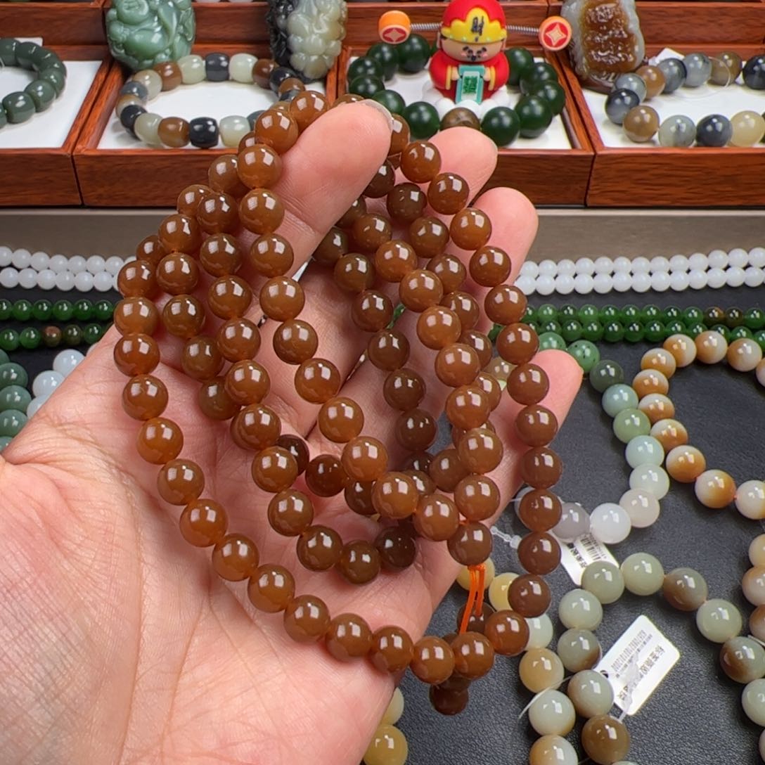 和田玉手链未镶嵌