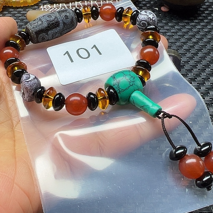 玛瑙/玉髓未镶嵌手链