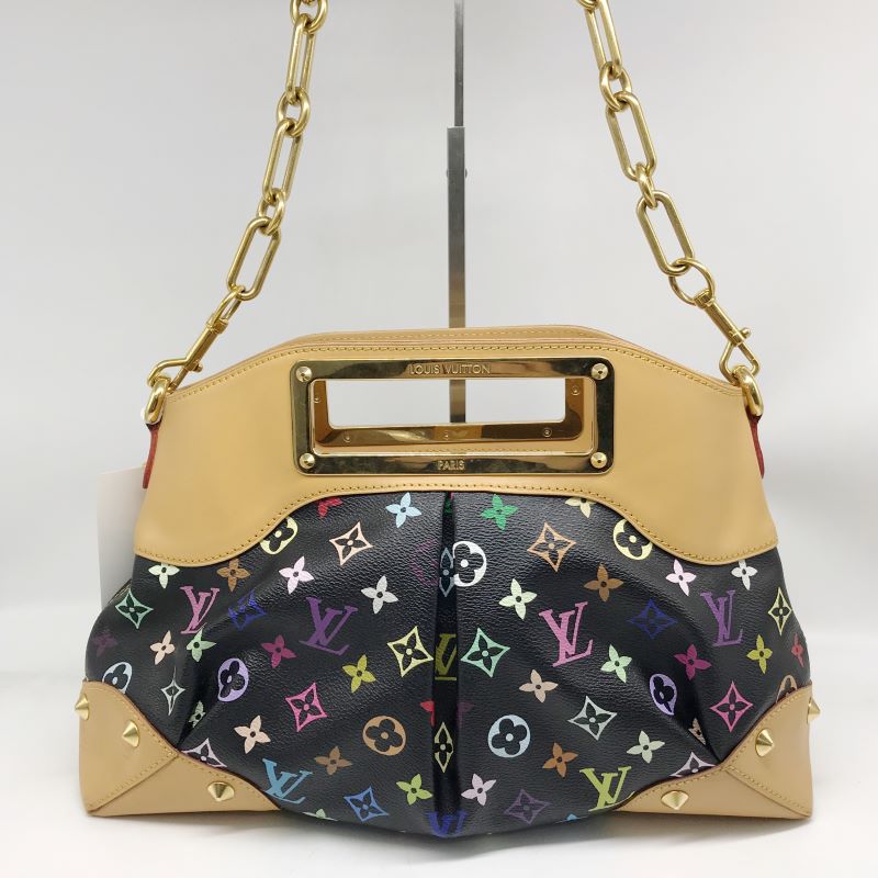 95新 LouisVuitton/路易威登 洋诚二手 LV黑三彩单肩包