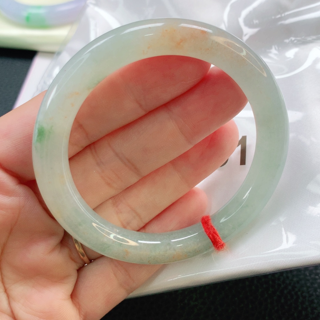 未镶嵌手镯翡翠54圆