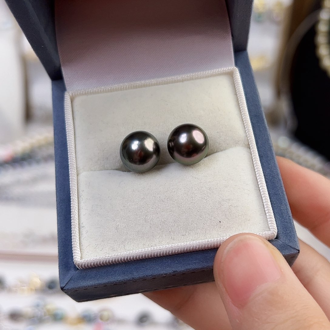 海水珍珠耳饰未镶嵌