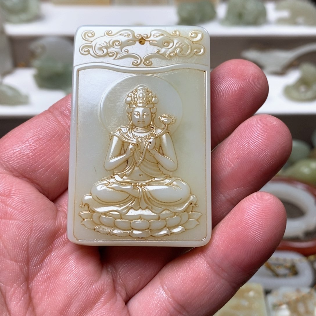 和田玉颈饰未镶嵌用****1