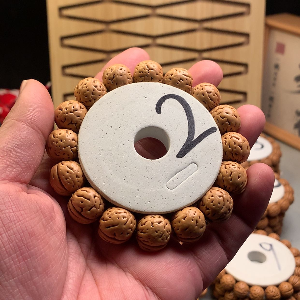 【闪购商品】桃核手串迷*1.6琉璃桃核手串