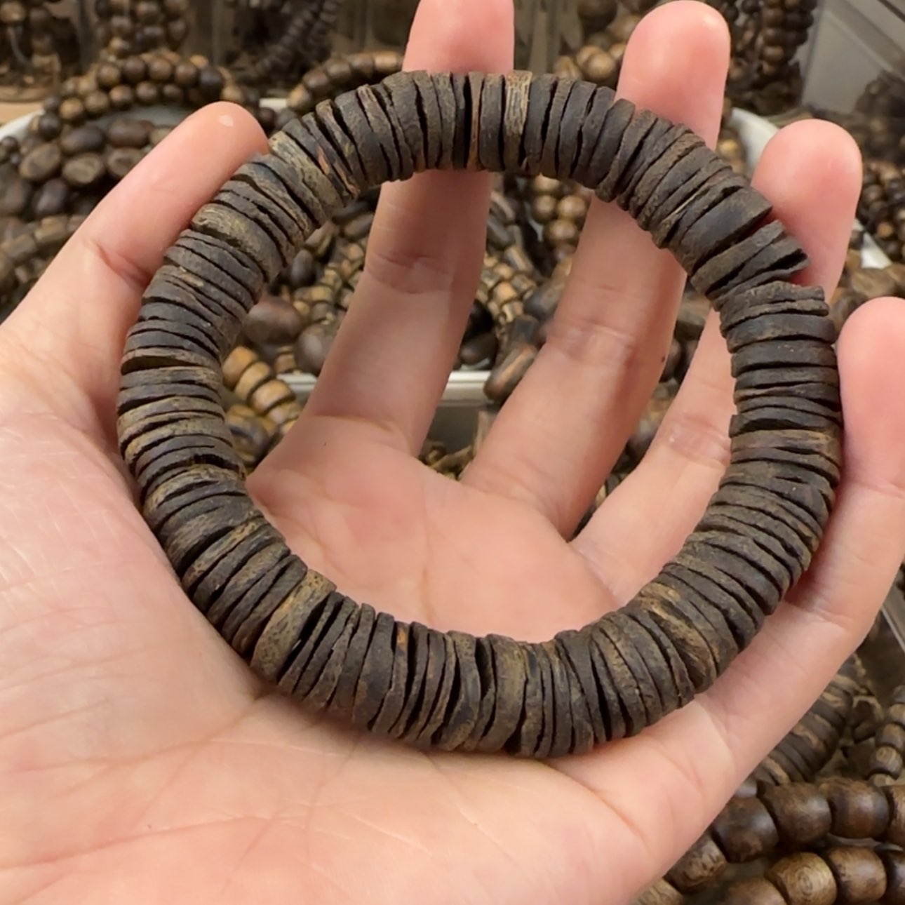 【闪购商品】沉香手串嘎****室奇楠沉水手串20.3克