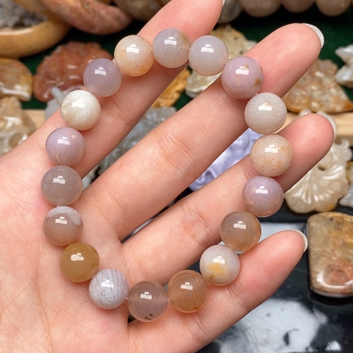 硅化珊瑚（珊瑚玉）手镯未镶嵌