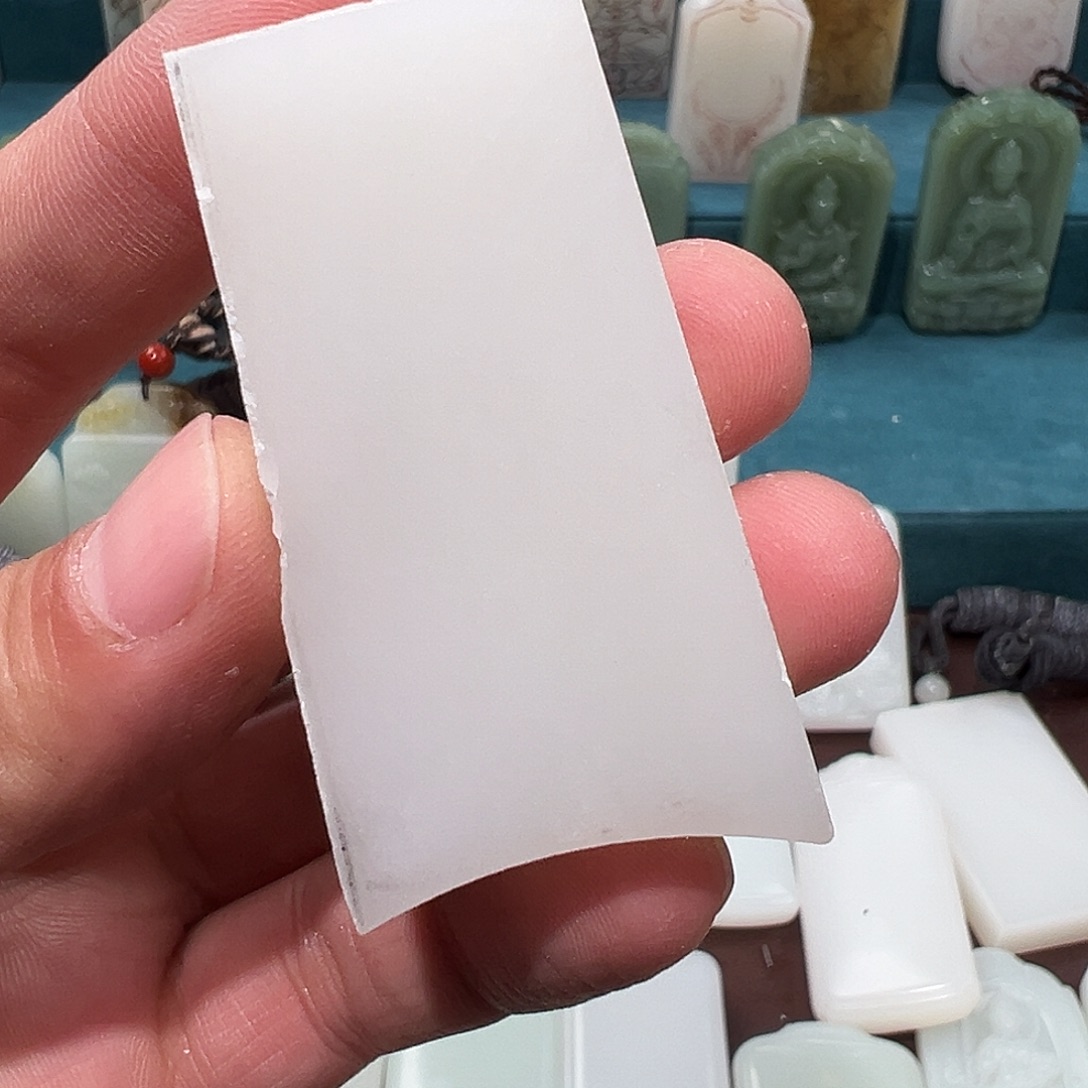 裂***光定制和田玉未镶嵌和田玉