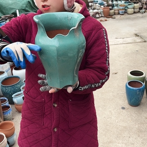 口19高27瑕疵盆子 