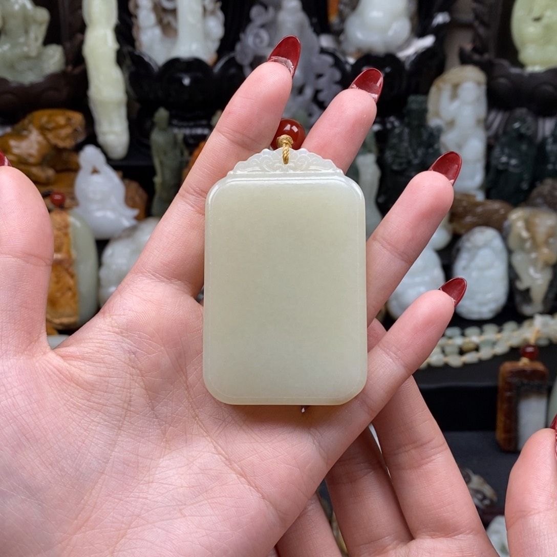 和田玉手链未镶嵌用****1