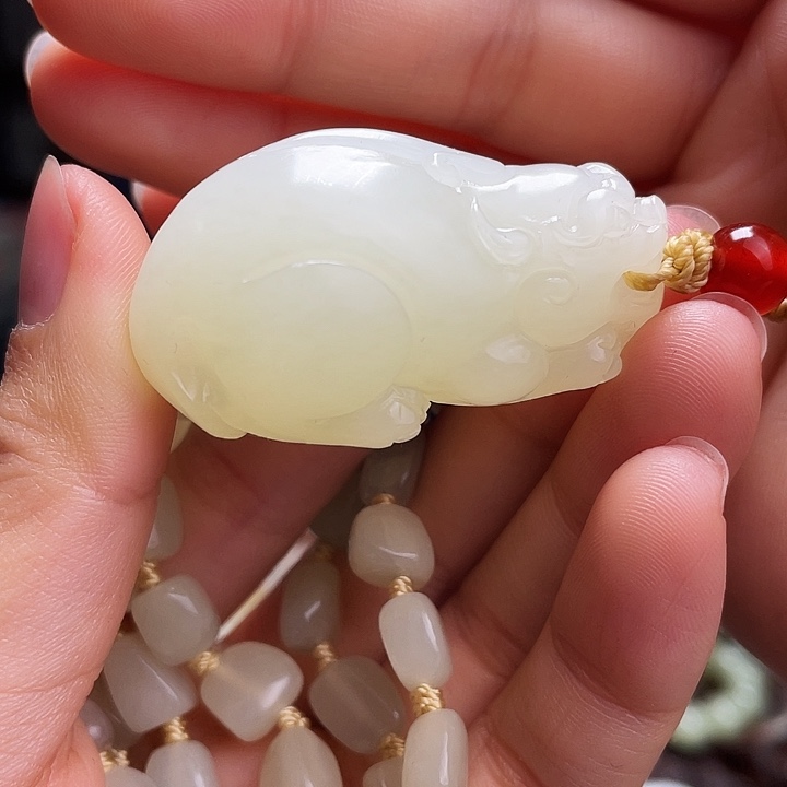 和田玉挂件未镶嵌定制发货