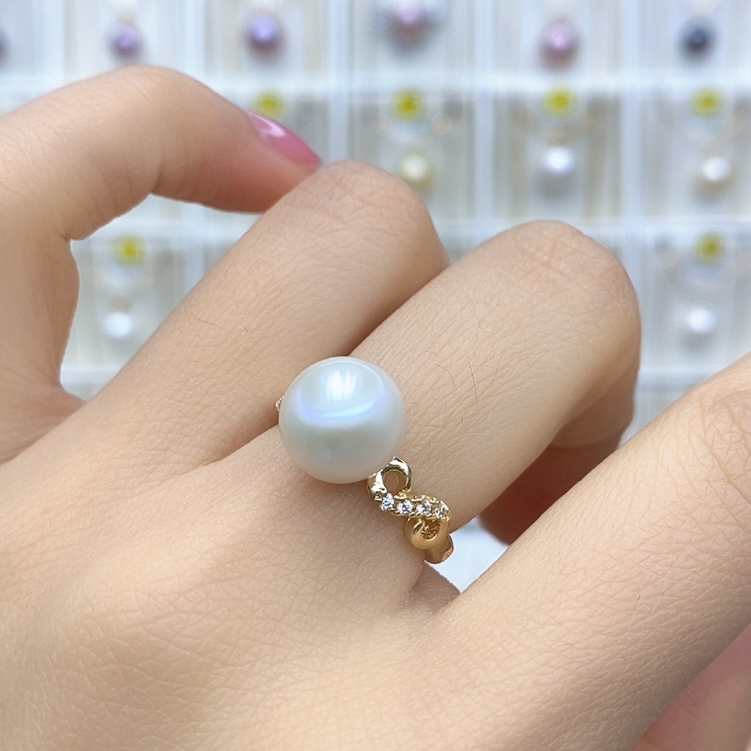 淡水珍珠未镶嵌吊坠(赠链)