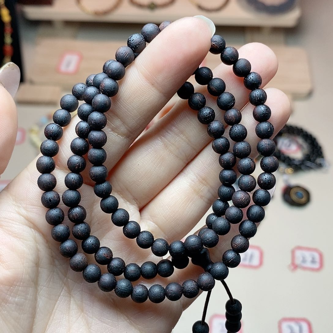 【闪购商品】菩提根/象牙果手串0.5*108降降