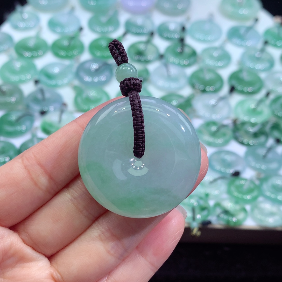 颈饰未镶嵌翡翠15尺寸37*10.6