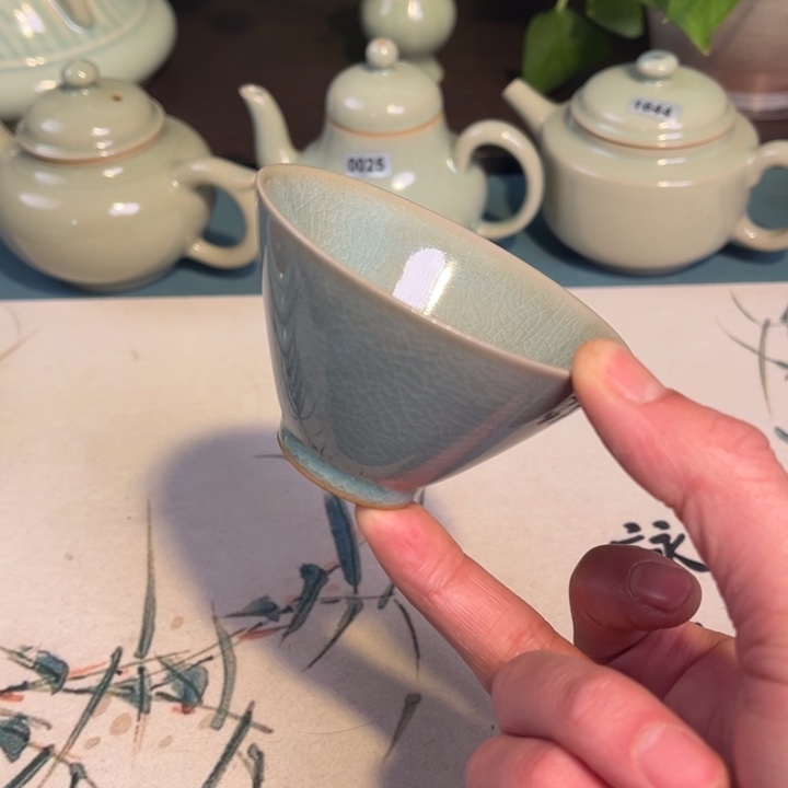 摆件瓷青鸾汝瓷汝州发货