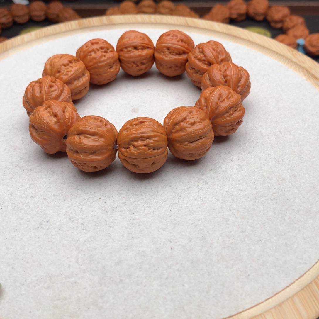 手串文玩核桃粗筋磨盘