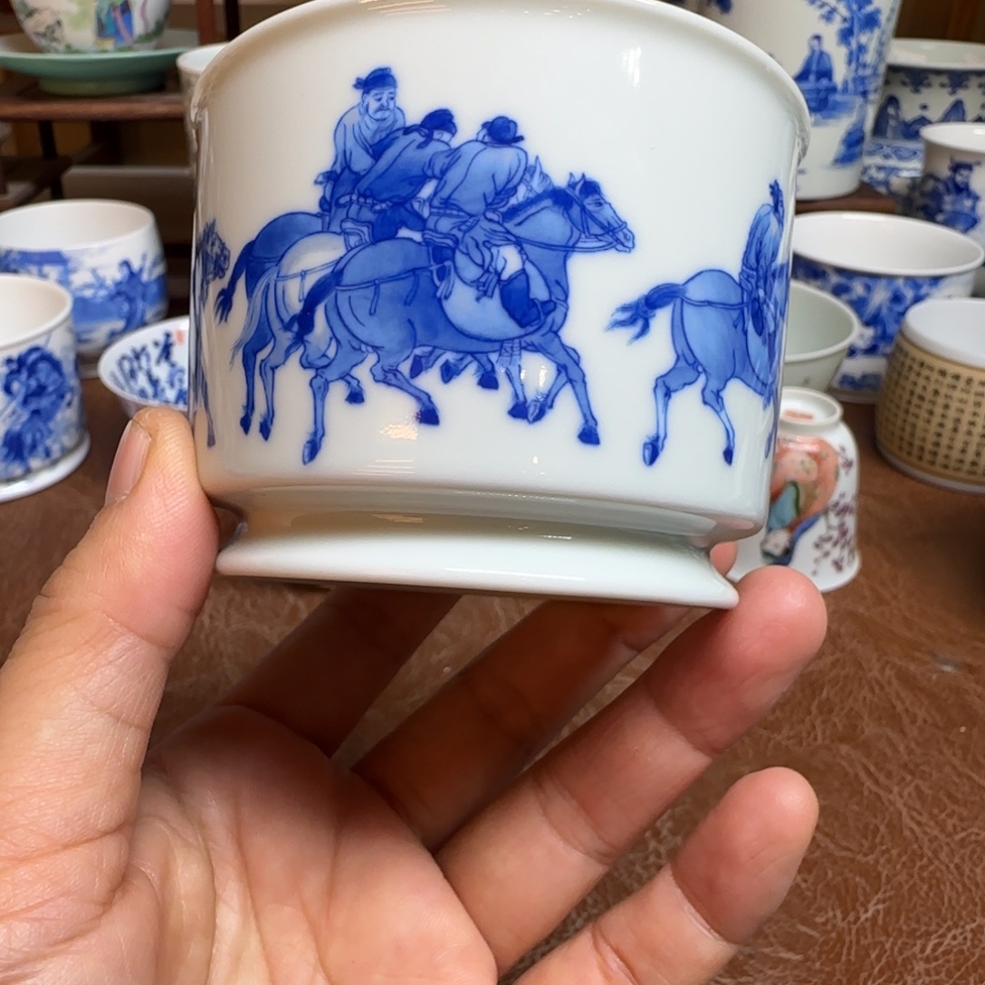 陶摆件今天晚上的月亮很圆