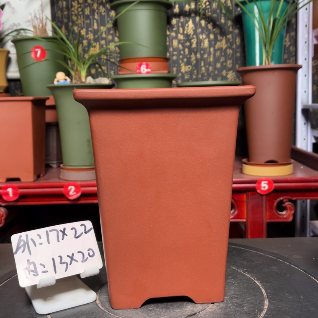 紫砂花盆紫砂花盆