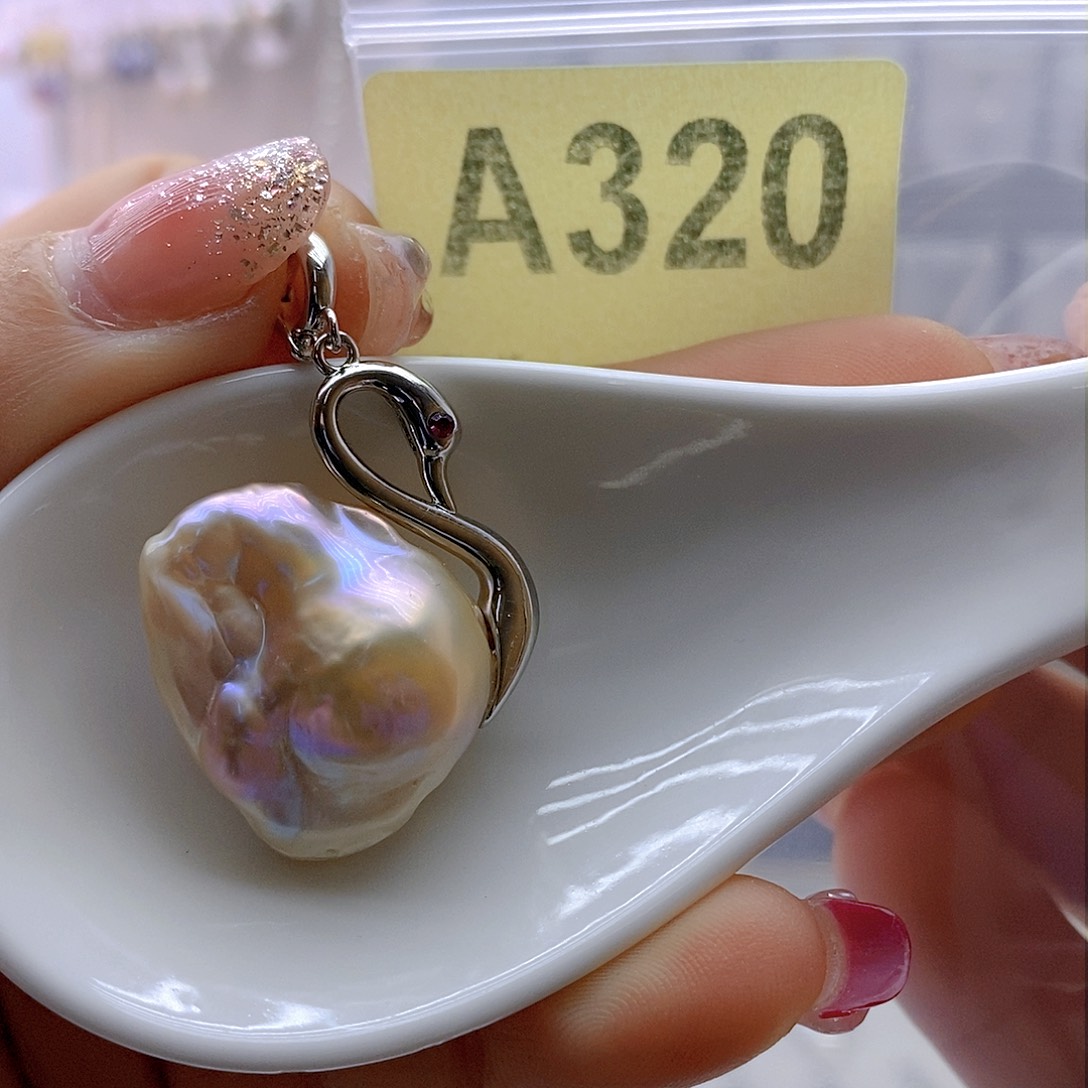 淡水珍珠颈饰银S925镶嵌