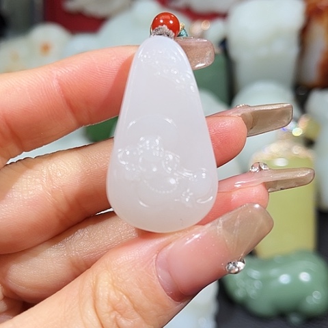 和田玉挂件未镶嵌