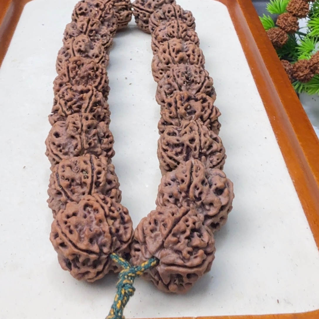 梨***谢金刚菩提吊坠粗筋镂空蜂窝双龙老籽