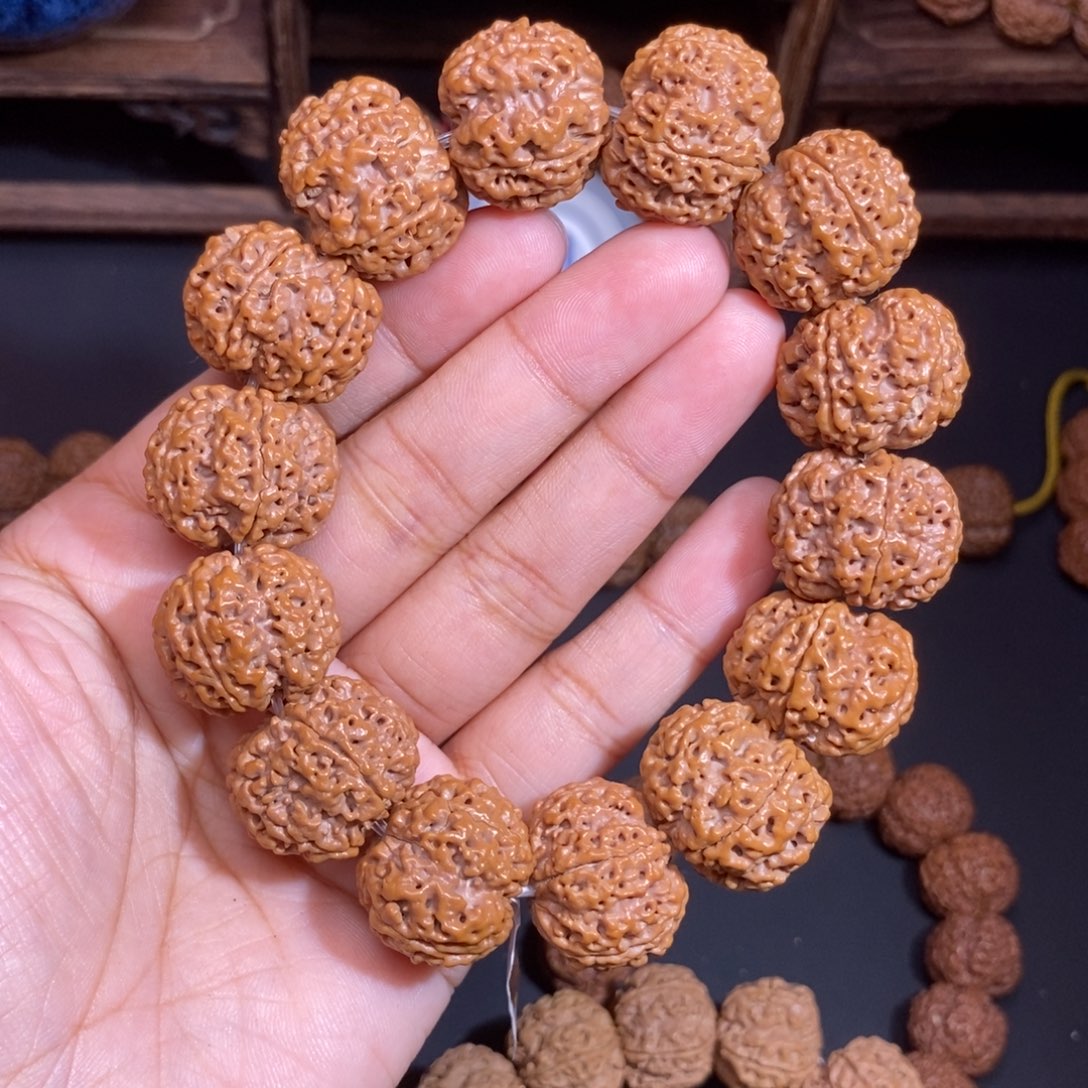 金刚菩提手串二代菠萝蜜22mm