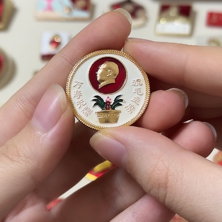 红色收藏直播像章