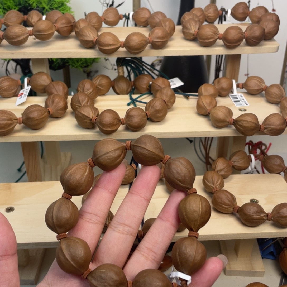 宇***泽橄榄核手串/手链20.5*25梅林铁核