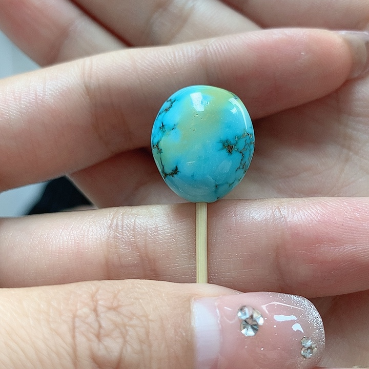 绿松石珠宝奇石未镶嵌难**涂