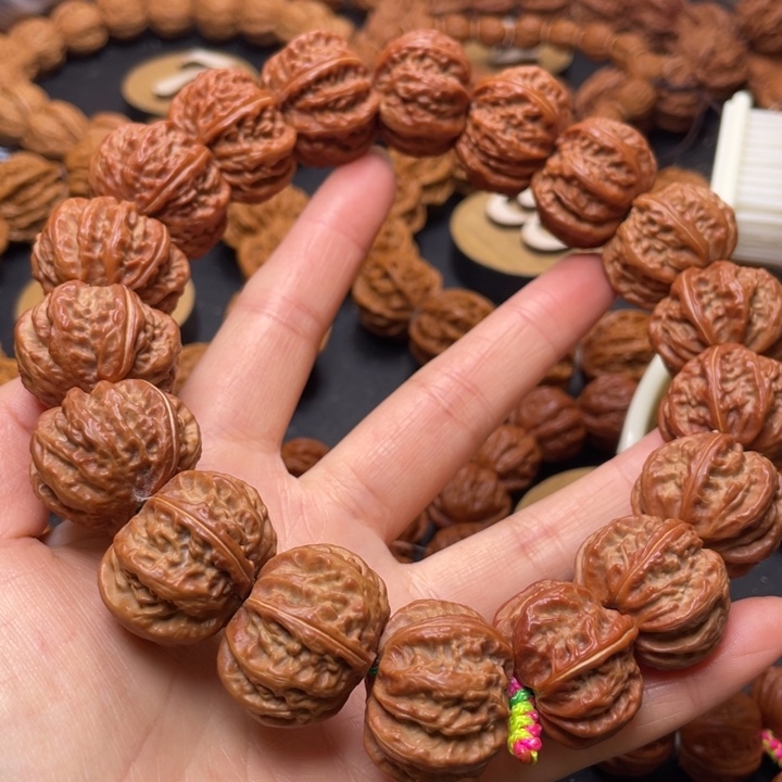 洒***桥文玩核桃手串京八棱矮状精品