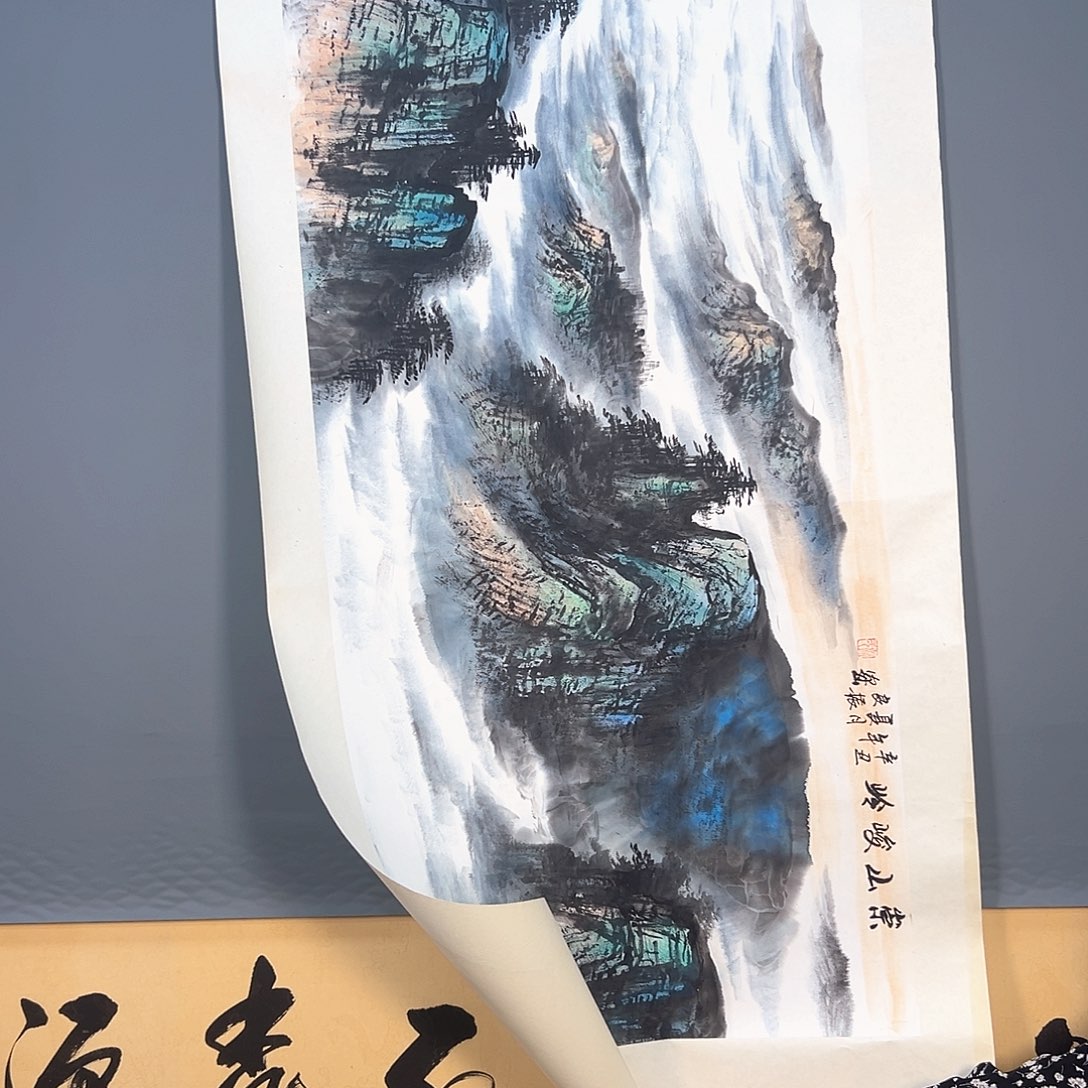 国画817 牡丹一如您飘逸一派