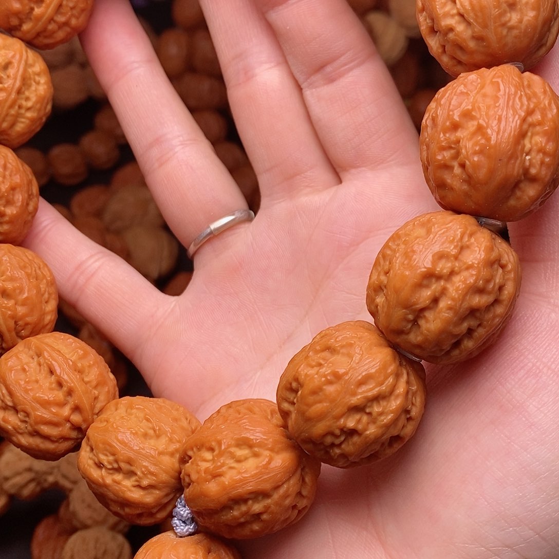 【闪购商品】文玩核桃吊坠虎头粗筋26