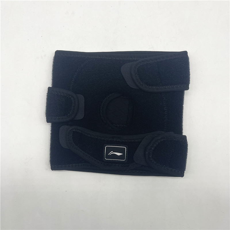 李宁运动护具男女同款跑步健身训练弹力支撑运动护膝AHJT087